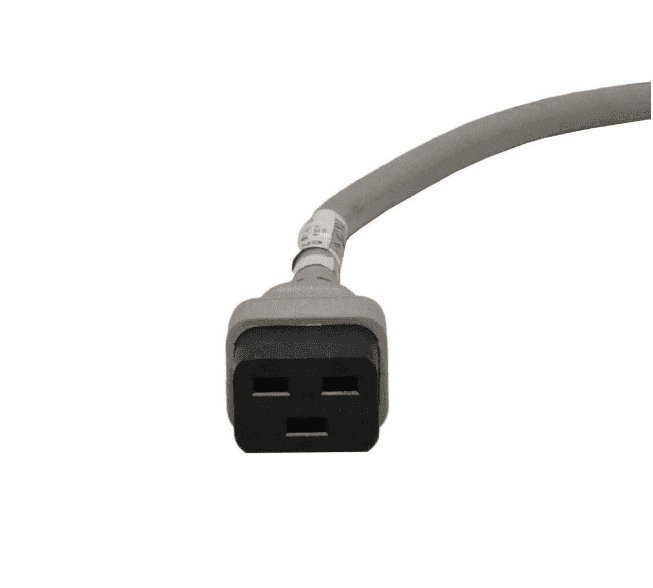 Cable de alimentación | SU01001-13002 | 242867-005 | para servidor HP 4FT PDU 1,2 m C19/C20 | Enchufe macho y hembra cuadrados de 3x2,00 mm² 14AWG 16A IEC320 C19 A C20 — imagen 5