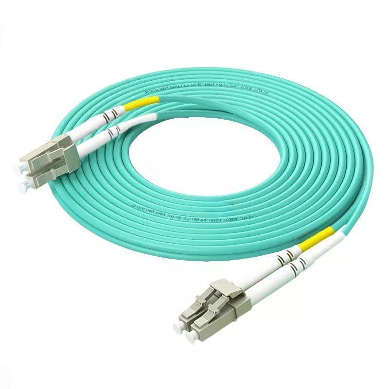 Cable de Fibra Óptica | LC/UPC - LC/UPC Duplex | 50/125 um | OM3/300 | 25m — imagen 1