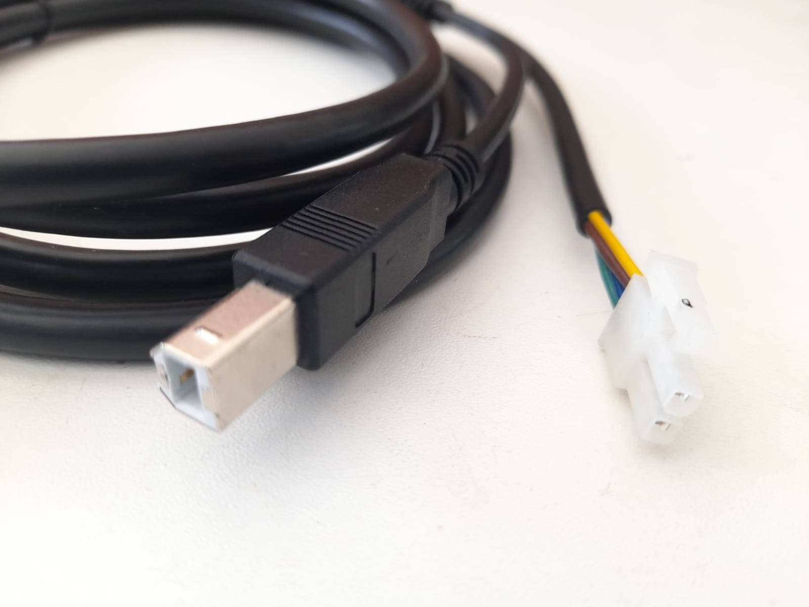 CABLE DE PODER Y USB PARA IMPRESORA NCR — imagen 2