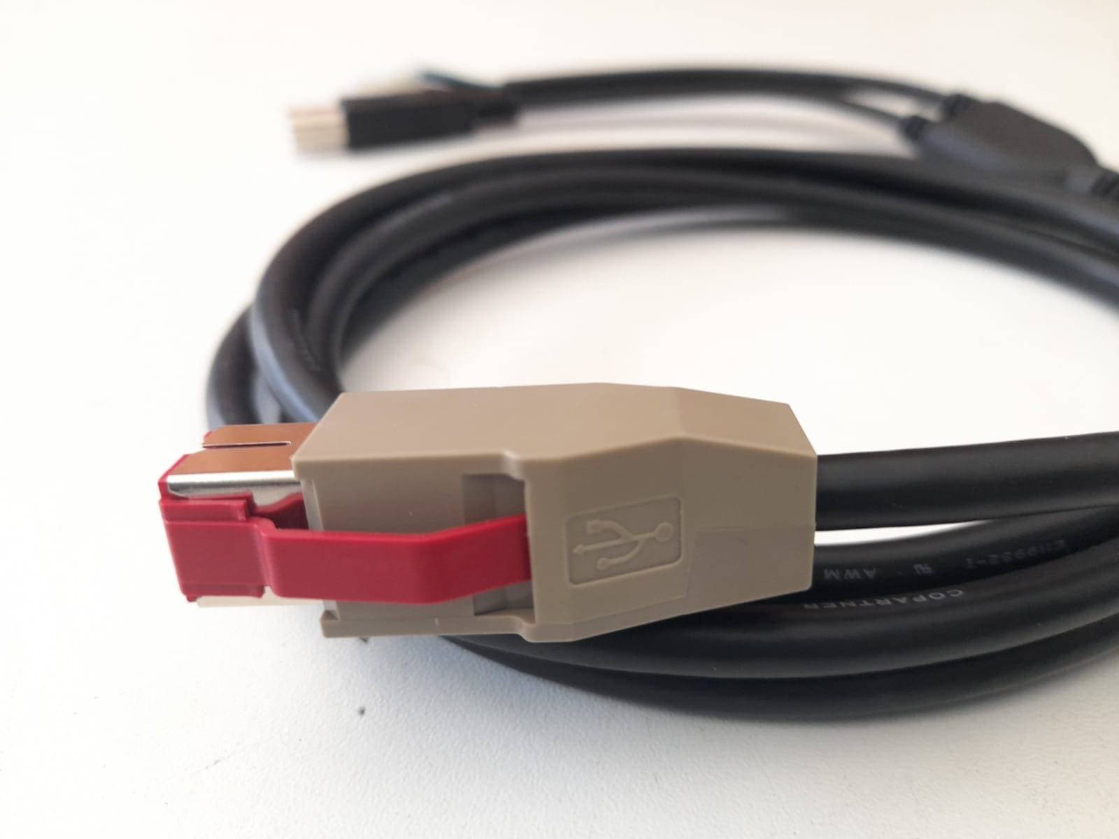 CABLE DE PODER Y USB PARA IMPRESORA NCR — imagen 5