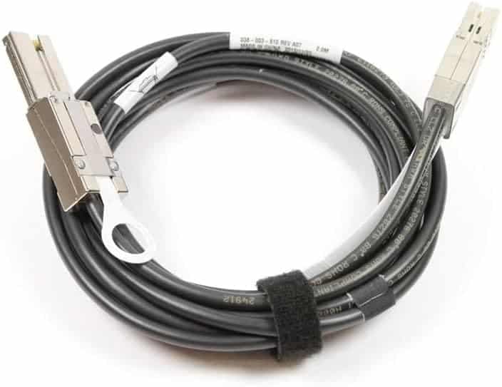 Cable EMC 038‑003‑810 Mini‑HDX4 a Mini‑SASX4 2 m – Compatible con VNX5700 / 7500 — imagen 4