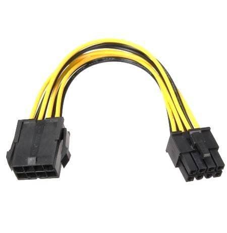 CABLE EXTENSIÓN PARA TARJETA DE VIDEO PCIE 8 PINES MACHO A 8 PIN HEMBRA PCI EXPRESS — imagen 4