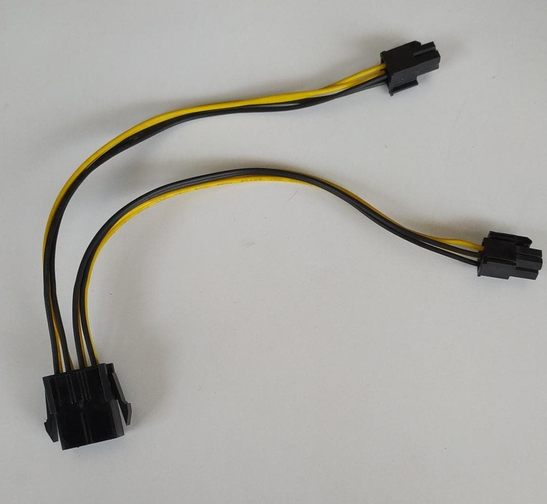 Cable Extensor para CPU | 12v | EPS 1X8 Pines a CPU 2X4 Pines — imagen 1