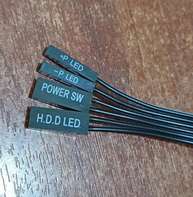 Cable Front Panel PC (Power SW / HDD LED / P LED) para placa madre MSI MPG Z390 Gaming Pro Carbon — imagen 2