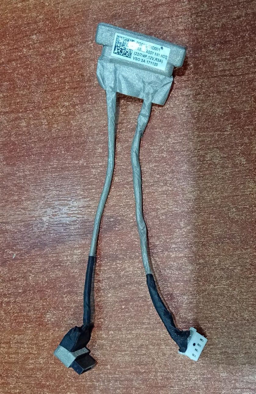 Cable HDD SATA para HP All‐in‐One DD0N91HD001 – Usado, Conector SATA 12V — imagen 1