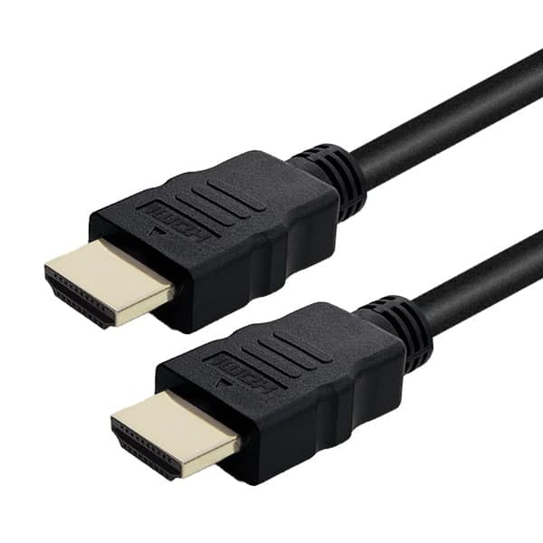 Cable HDMI AWM Style 20276 (80 °C, 30 V, negro) 2m — imagen 2