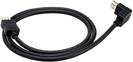 Cable HDMI de ángulo recto de 90 grados 4 K UHD 3D — imagen 2