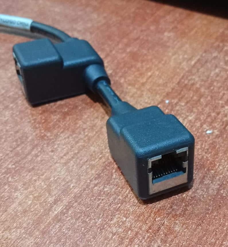 Cable HP EVA Shelf ID Expander 17-05403-01 TYCO VOLEX RJ45 Servidor SAN — imagen 3