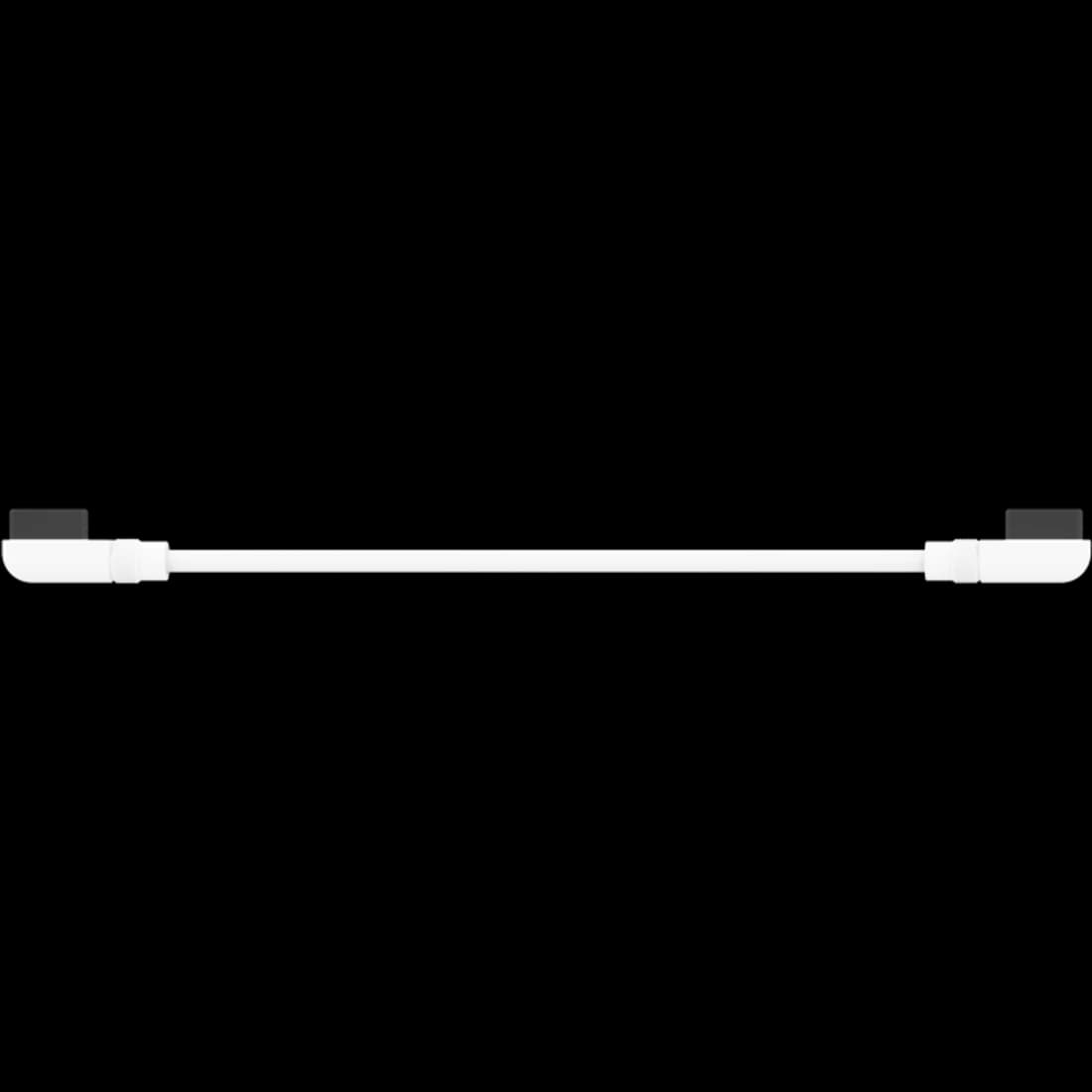 Cable iCUE LINK (Corsair) 2×135 mm Slim 90° Blanco — imagen 5