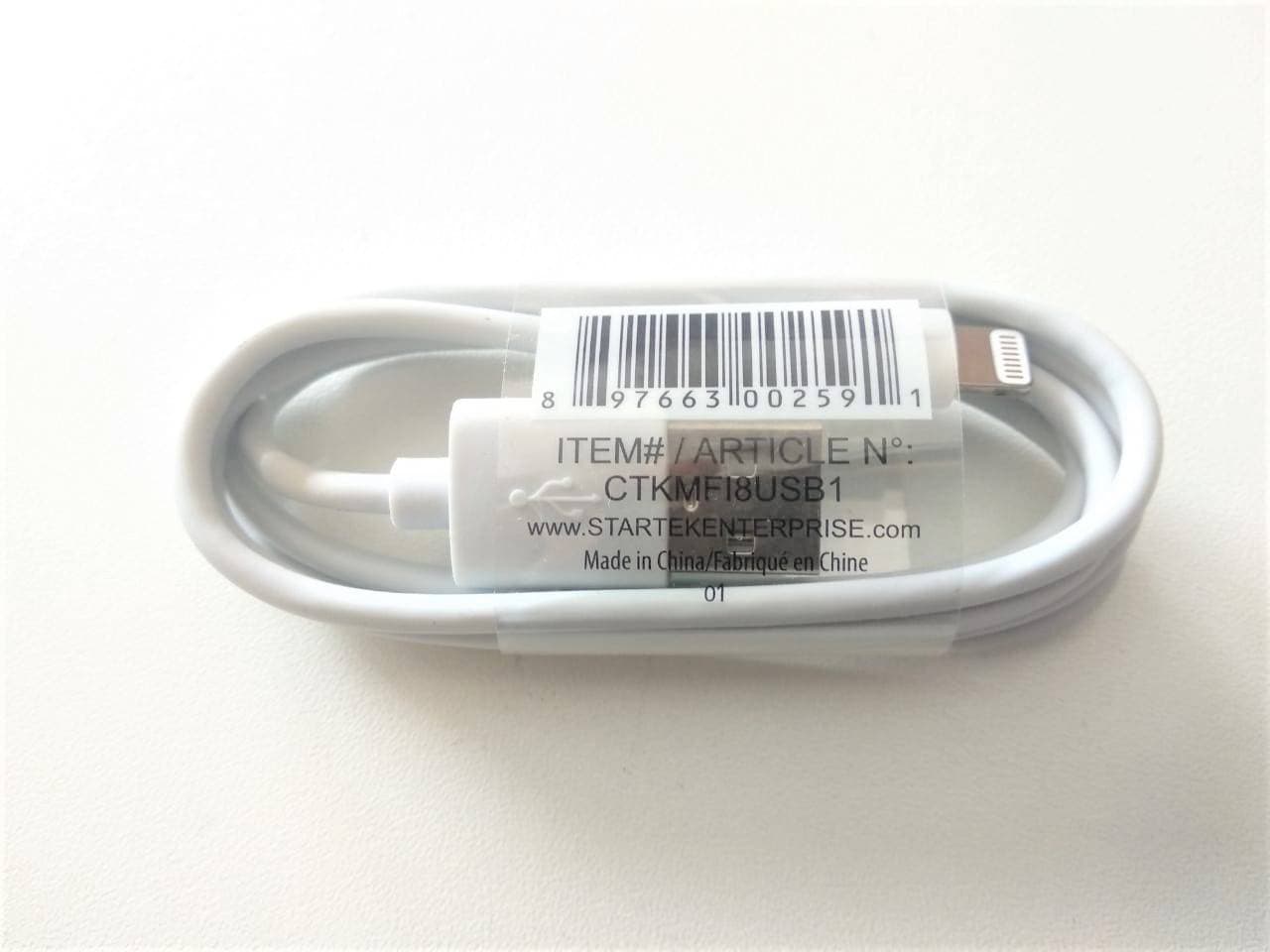 Cable Lightning USB iPhone iPad iPod- CT TEK — imagen 3