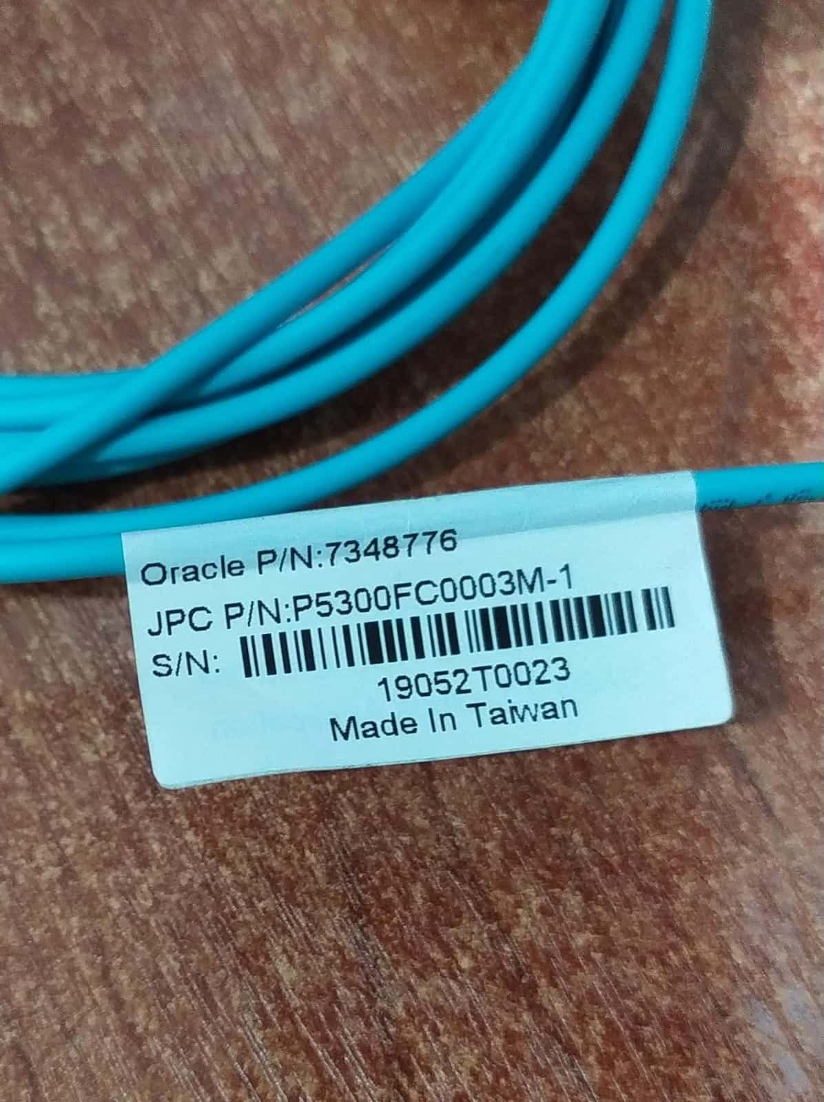Cable Mini SAS HD AOC JPC P5300FC0003M‑1 3M 12Gbps OM3 (Oracle P7348776) Para SAS 3.0 — imagen 4
