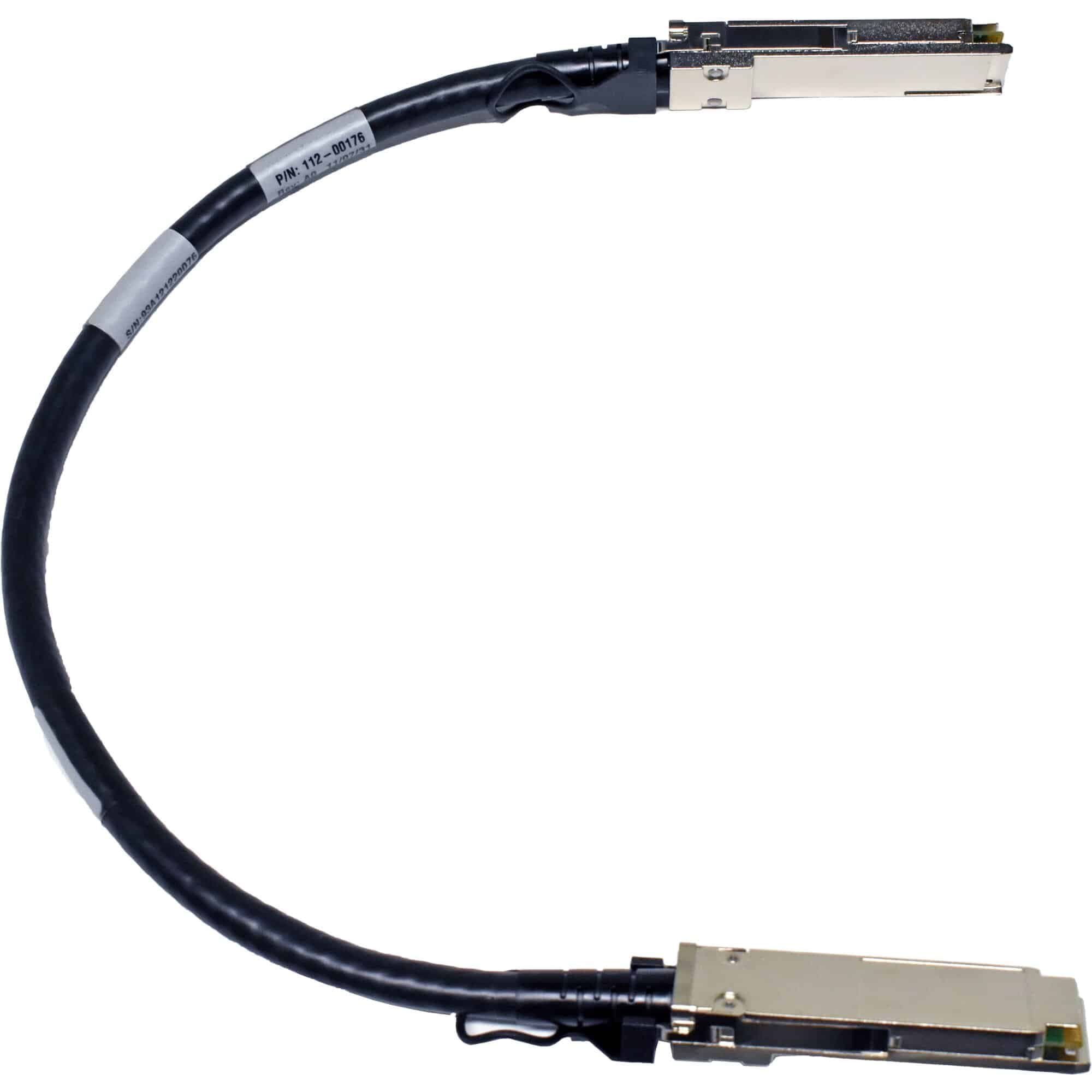 Cable NetApp 112‑00176 (X6557‑R6) QSFP–QSFP SAS 0.5 m – Seminuevo — imagen 2