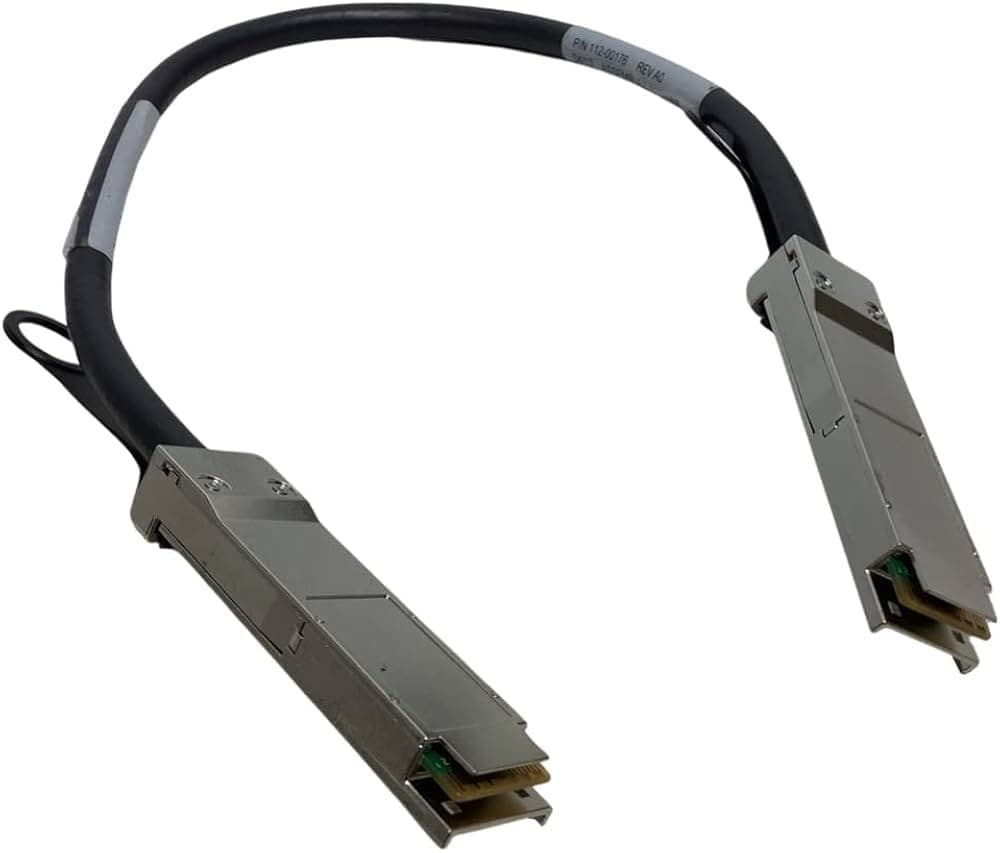 Cable NetApp 112‑00176 (X6557‑R6) QSFP–QSFP SAS 0.5 m – Seminuevo — imagen 3
