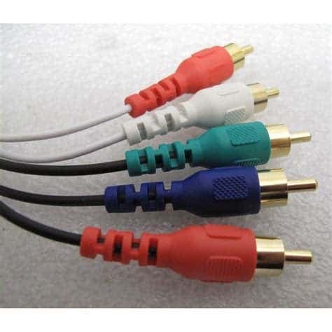 Cable Polycom 2457‑24772‑001 de 3 m – DVI + 2 RCA a 5 RCA – Compatible con HDX7000/8000 — imagen 4