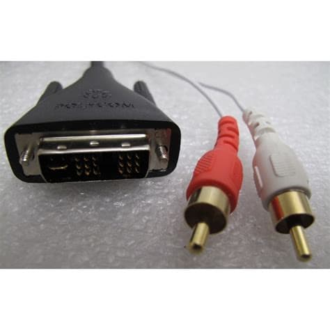 Cable Polycom 2457‑24772‑001 de 3 m – DVI + 2 RCA a 5 RCA – Compatible con HDX7000/8000 — imagen 3