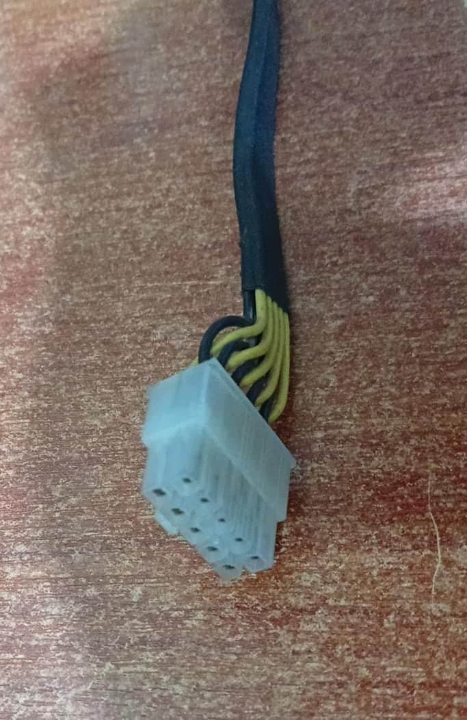 Cable de alimentación HP 654072‑001 / 667873‑001 / 6017B0324001 – 10 pines para servidor — imagen 2