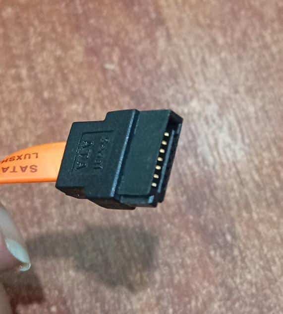 Cable SATA ODD Dell 03PC1W Seminuevo 180mm Naranja para OptiPlex y Precision — imagen 4