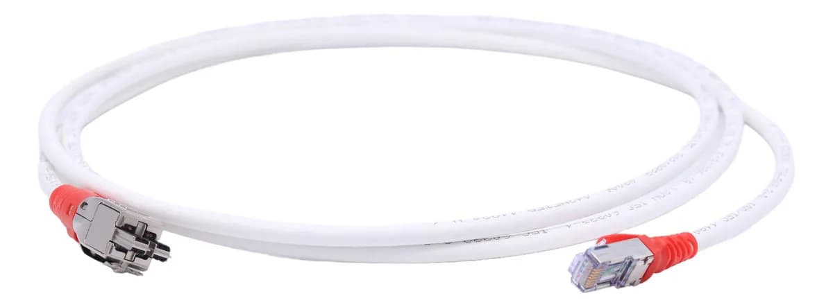 Cable TERA T4A‑S02M‑B01L CAT6A 2m S/FTP Negro, Bota Negra – Patch cord T4A S02M B01L — imagen 2