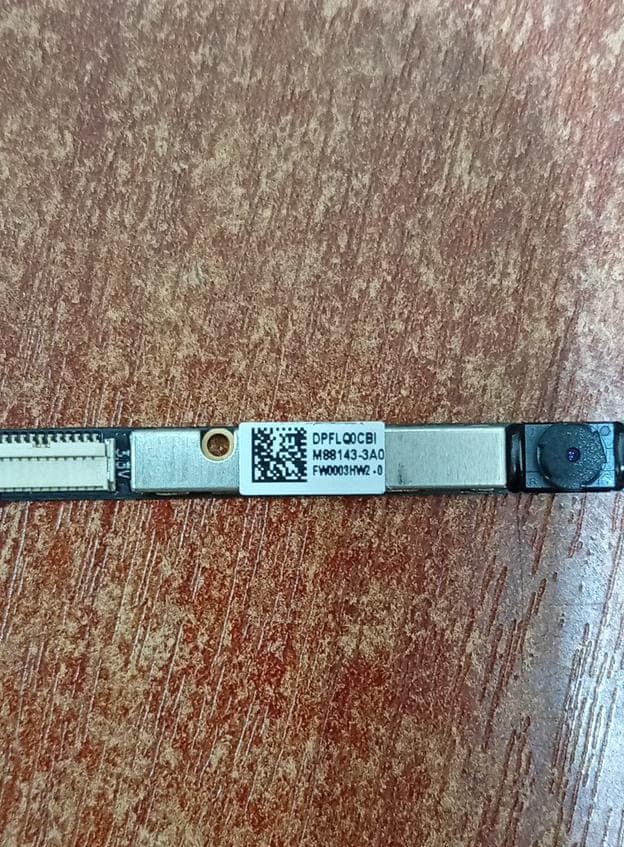 Cámara interna de laptop – módulo webcam dpflq0cbi / m88143‑3a0 / fw0003hw2.0 (seminuevo) — imagen 2