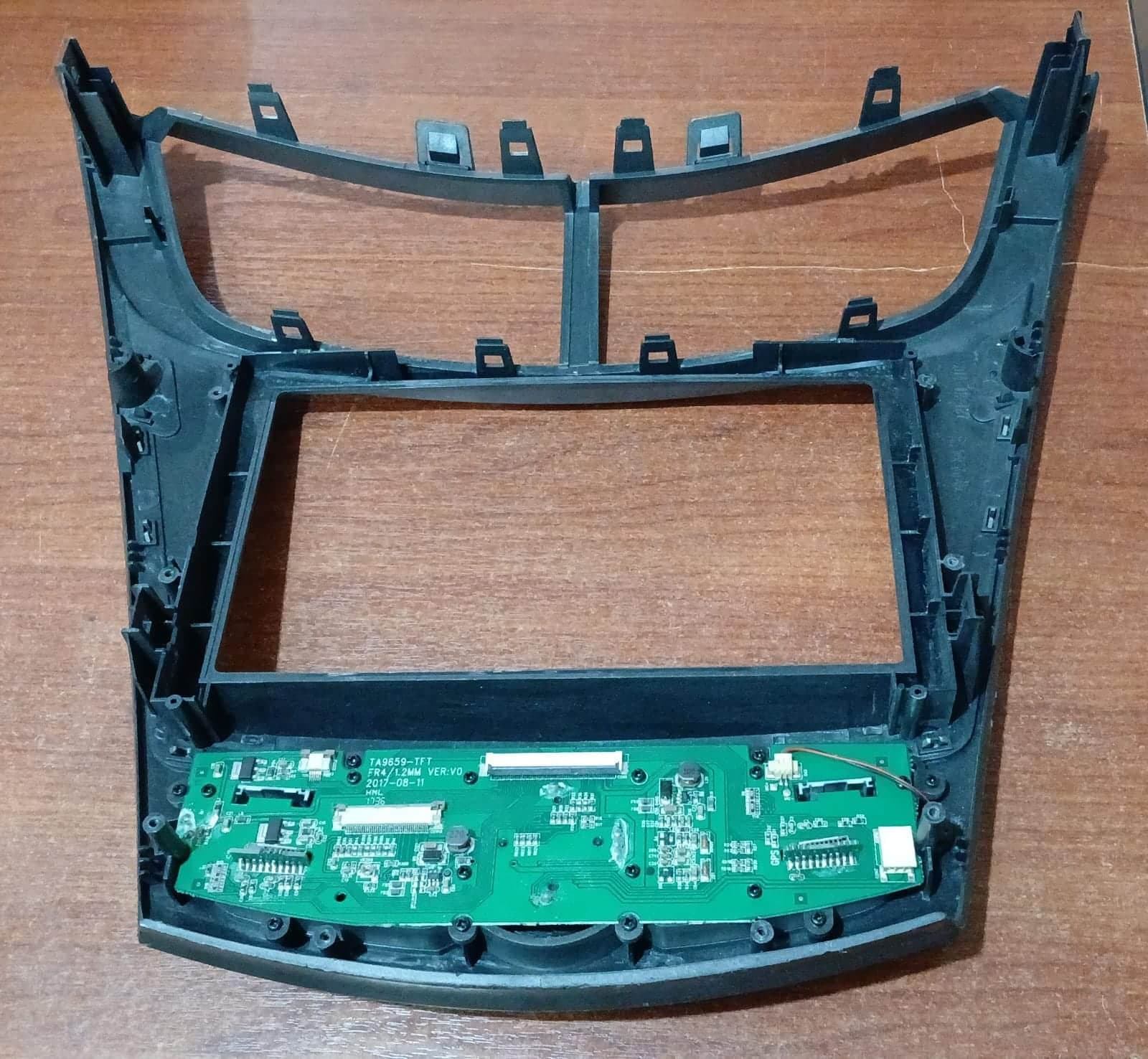 Carcasa Radio TA-9659 Chevrolet Sail 2015–2018 (FR4 1.2mm v0) Sin Pantalla — imagen 2