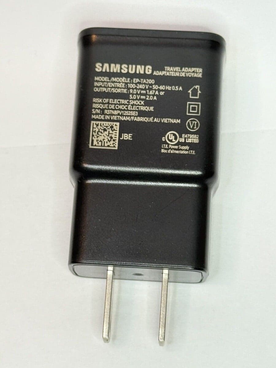 Cargador Samsung EP-TA20J 15W Adaptador Carga Rápida – Para Galaxy S6-S9 / Note 4-9 — imagen 5
