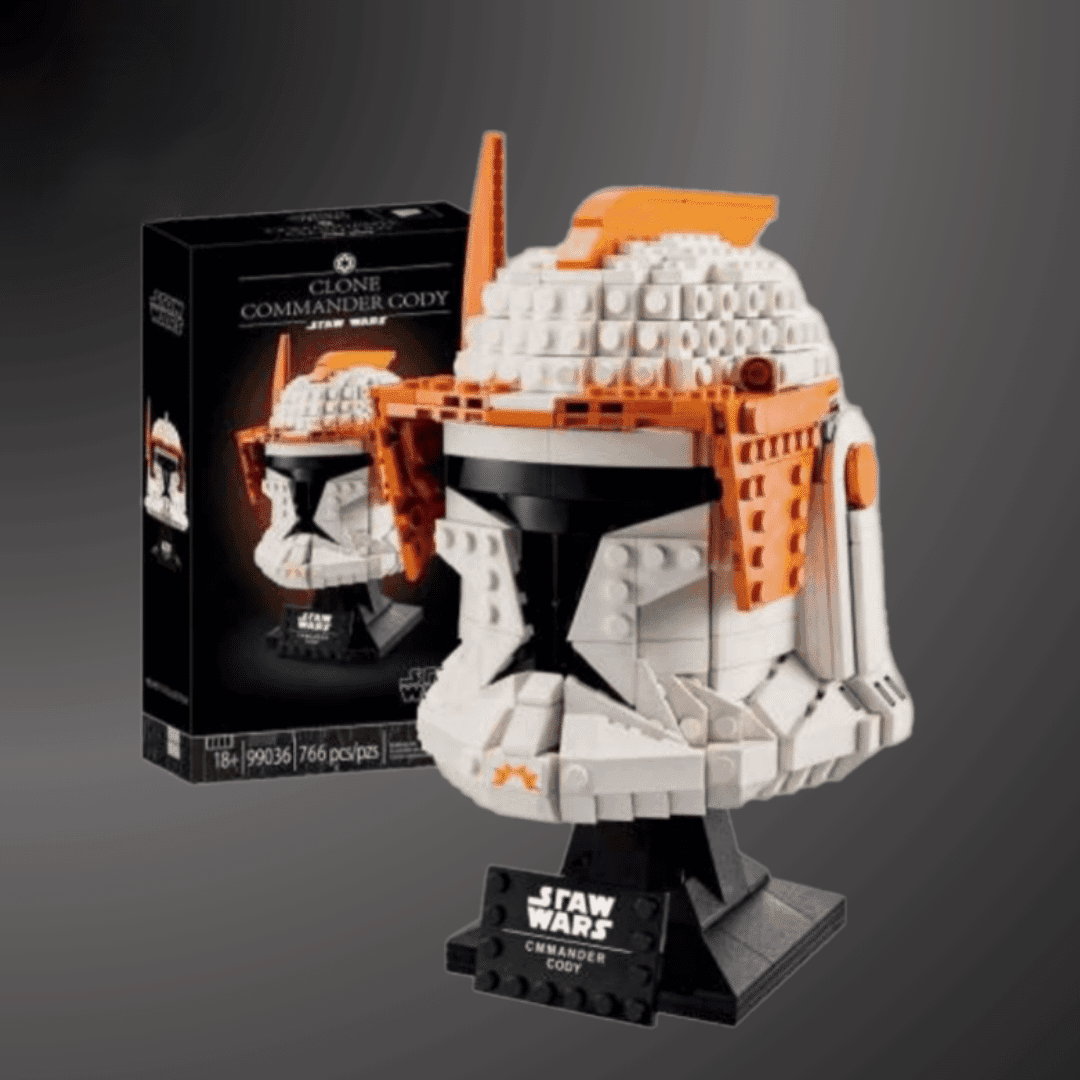 Casco Clone Commander Cody Star Wars armable tipo Lego 766 Piezas 21cm (Modelo: 99036) — imagen 1