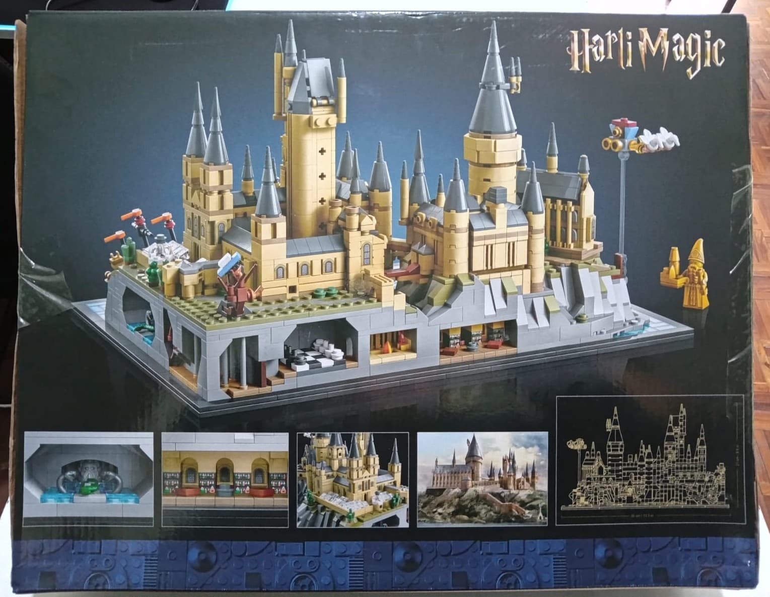 Castillo Hogwarts Harry Potter armable tipo Lego 2660 Piezas 35cm X 21cm (Modelo 100015) — imagen 2