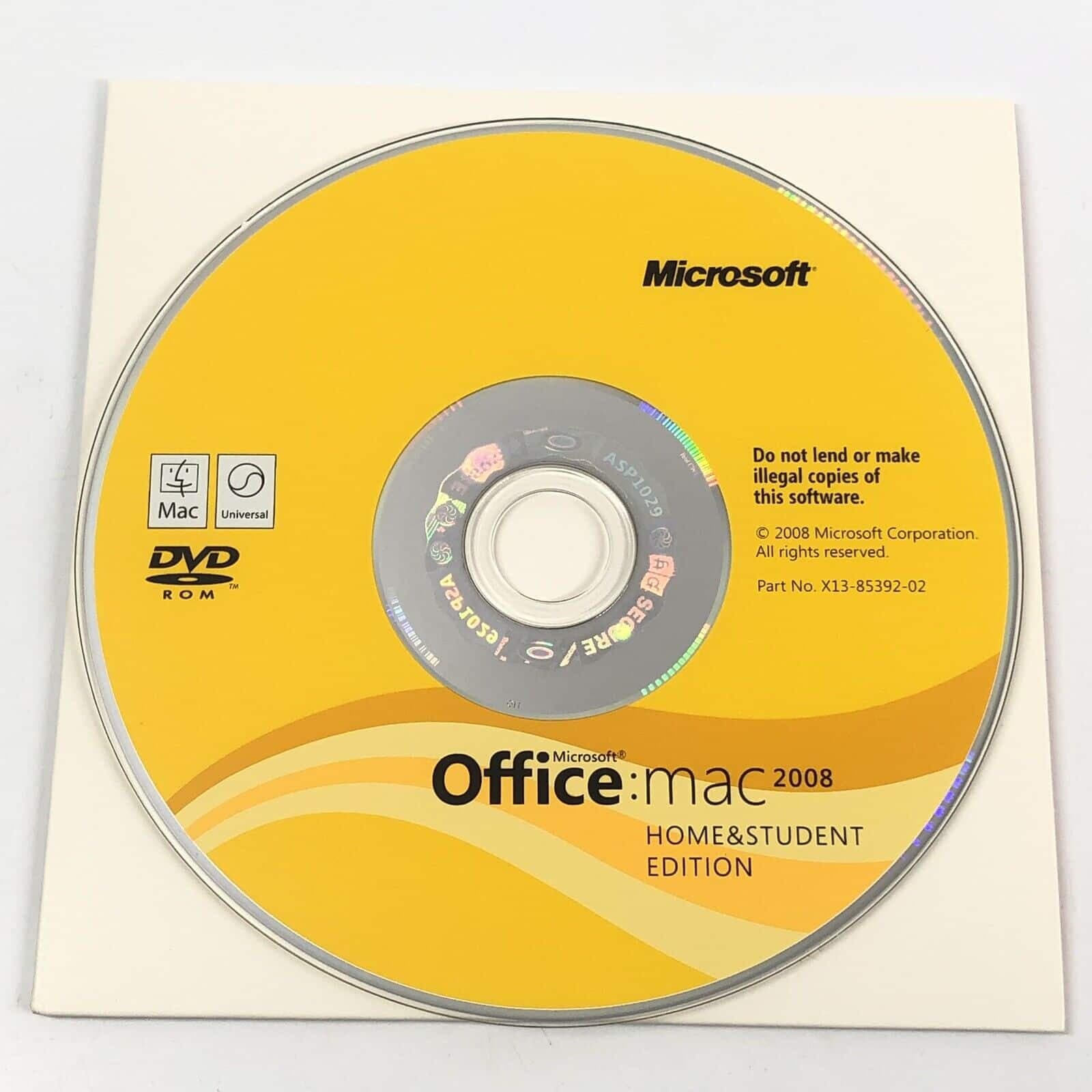 COLECCIONABLE: microsoft office mac 2008 | Sellado , Nuevo — imagen 5