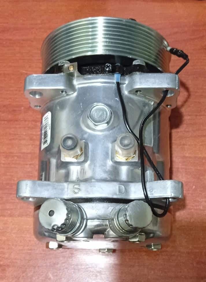 Compresor A/C Callaham 507 V | 8PK (8 Canales) | R134a | Nuevo — imagen 1