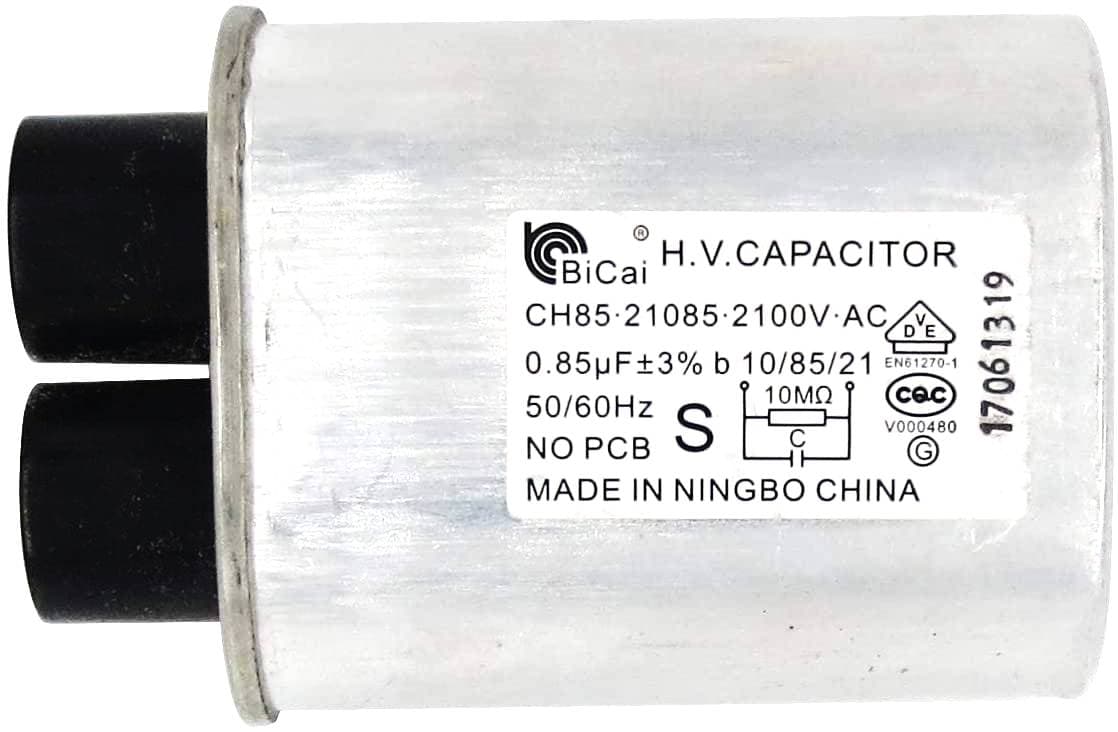 CONDENSADOR DE ALTA TENSIÓN PARA MICROONDAS CH85-21085-2100V-AC 0.85 UF 2100V — imagen 1