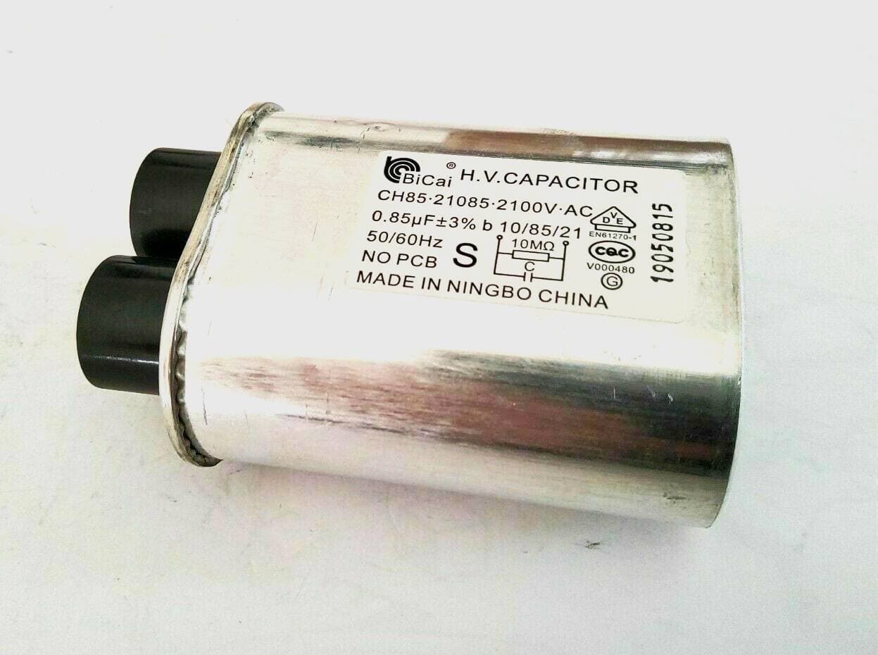 CONDENSADOR DE ALTA TENSIÓN PARA MICROONDAS CH85-21085-2100V-AC 0.85 UF 2100V — imagen 2
