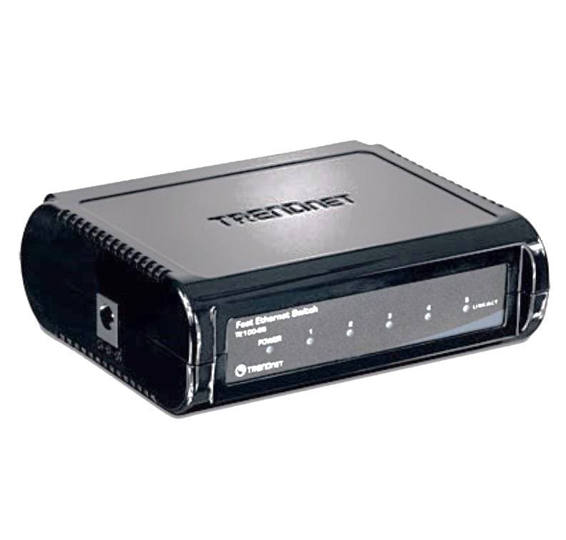 CONMUTADOR DE 5 PUERTOS A 10/100MBPS TE100-S5 TRENDNET SEMINUEVO — imagen 1