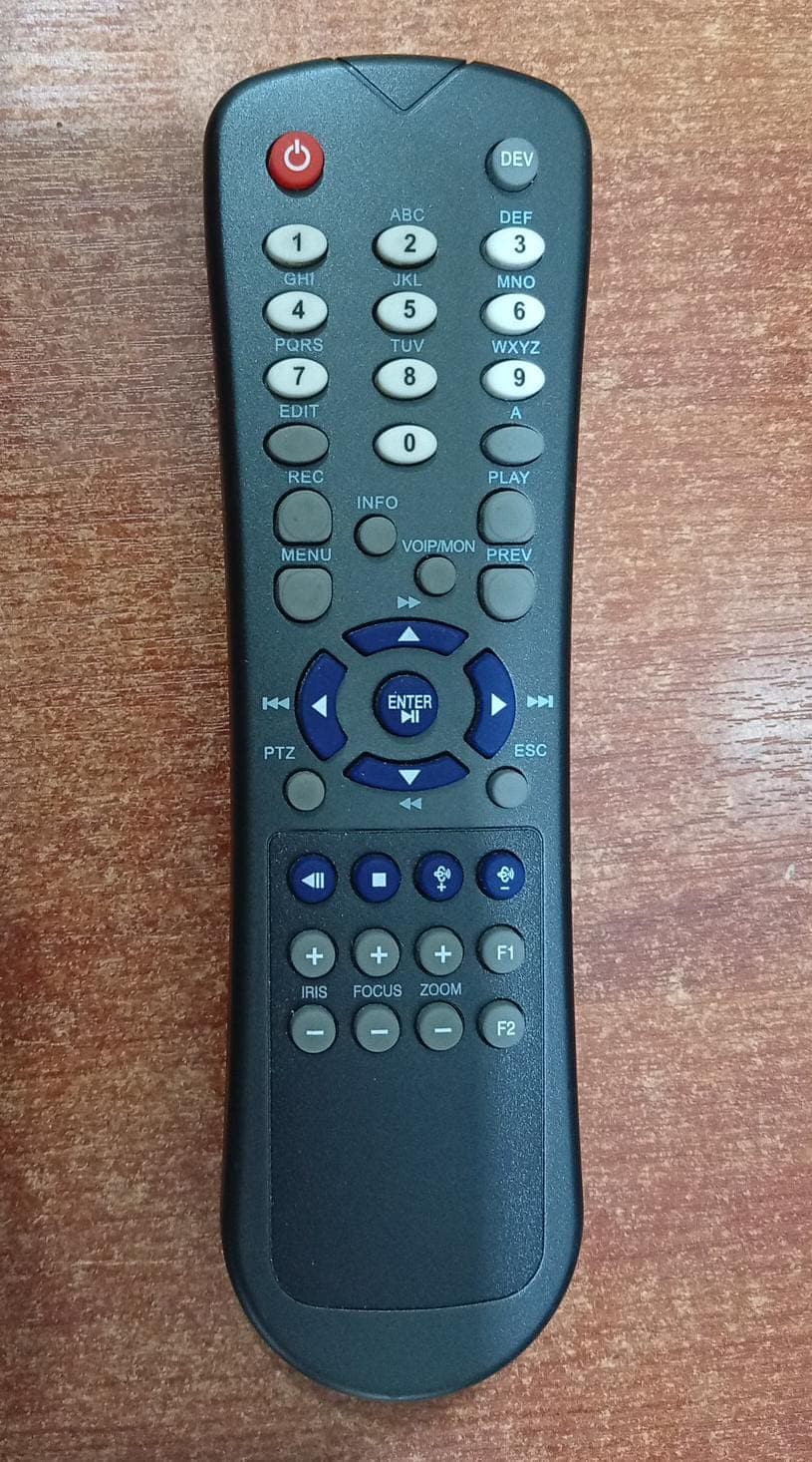Control remoto HIKVISION DS-REMOTE-2 original DVR NVR – para series DS-7200 / DS-7300 / DS-8100 — imagen 2