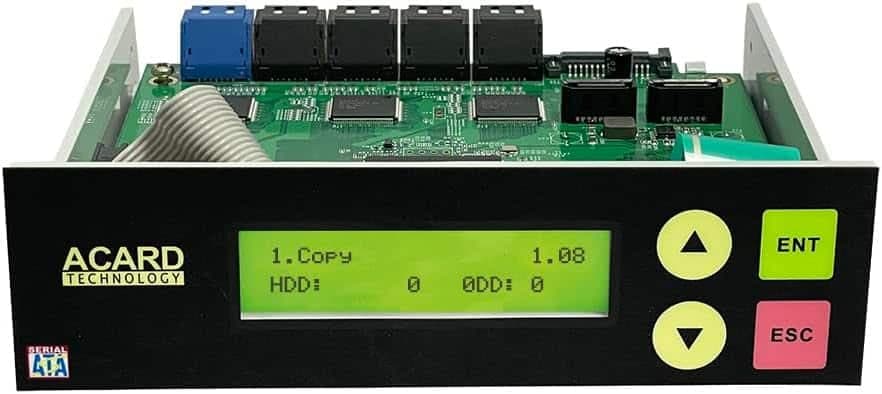 Controladora de Duplicación SATA ACARD ARS-2050S 1 a 11 Copias DVD/CD — imagen 1