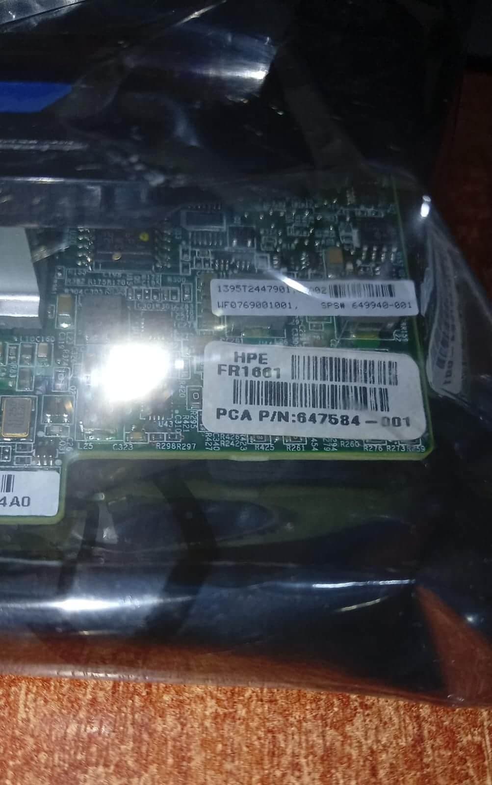 Controladora RAID HPE Smart Array P410 512MB FBWC SAS PCIe FR1601 649940-001 — imagen 3