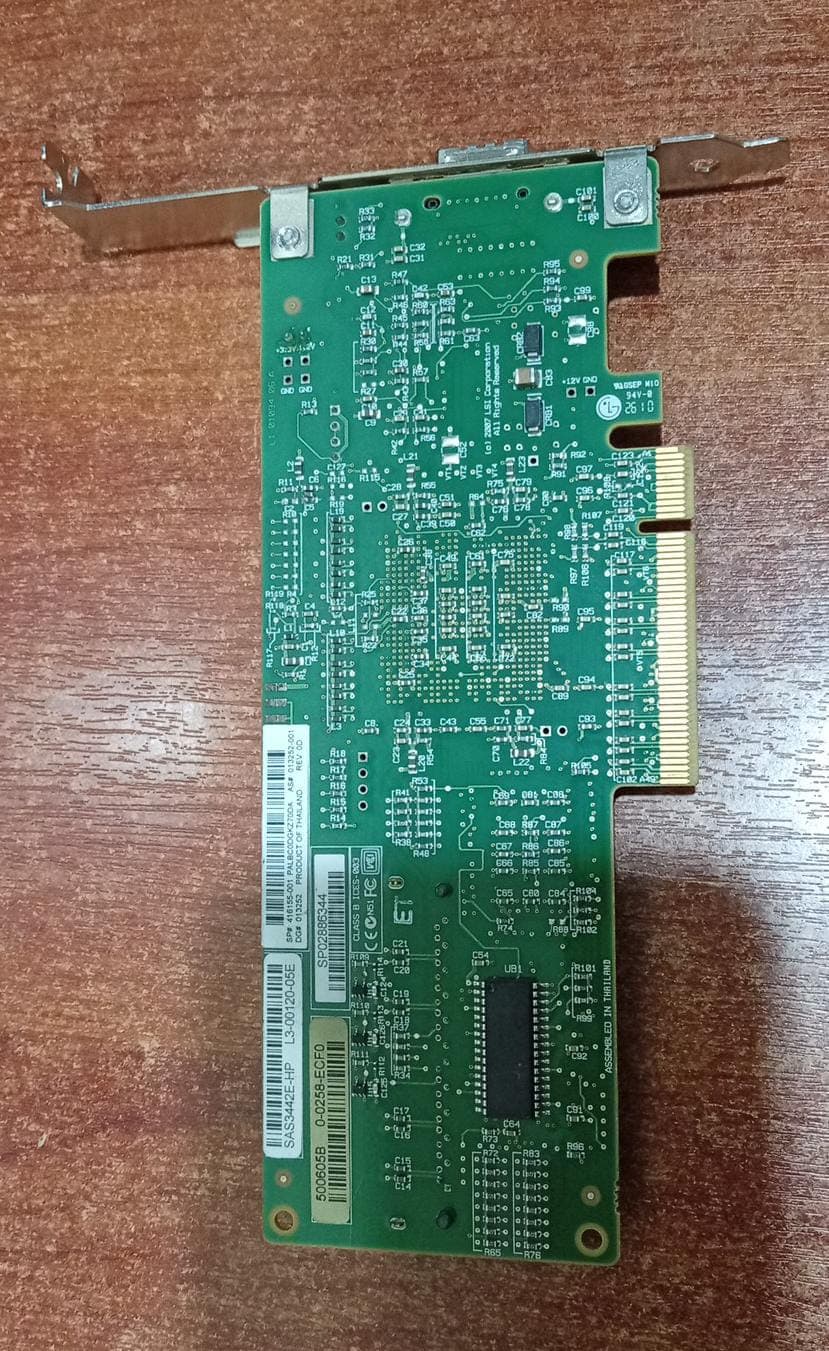 Controladora RAID SAS HP SAS3442E-HP PCIe x8 3Gb/s (SP: 416155-001 | AS: 013252-001) — imagen 4