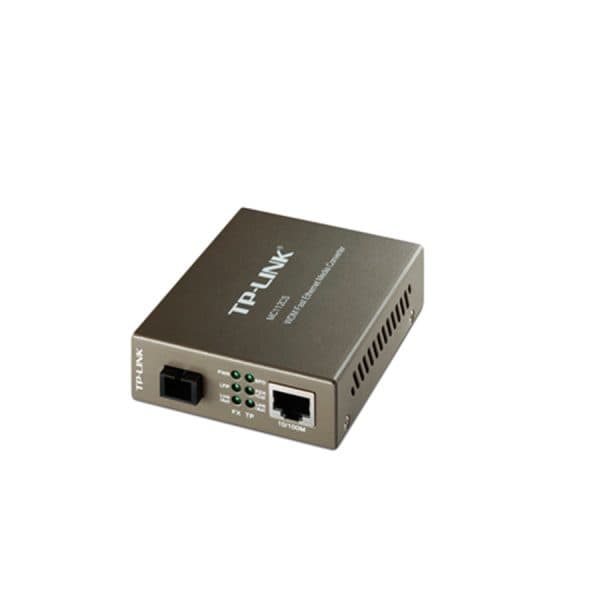 CONVERTIDOR DE FIBRA | MC112CS | TP-LINK | SINGLE MODO SC 10/100 MBPS WDM — imagen 1