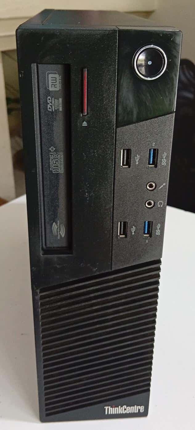 CPU Lenovo ThinkCentre M93p SFF Core i5-4570 3.2GHz 8GB RAM 128GB SSD Seminuevo — imagen 1