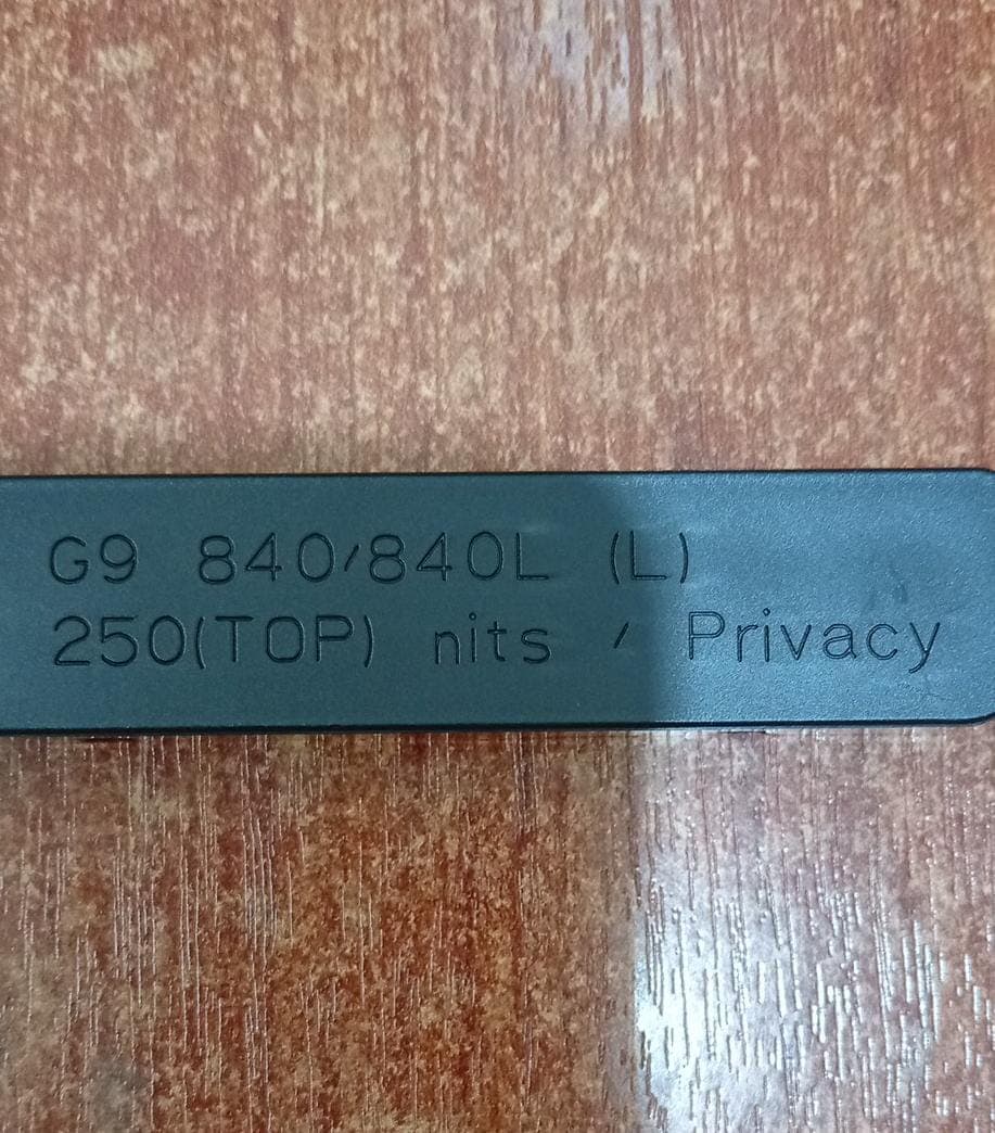 Cubierta Bisagra Izquierda y Derecha HP G9 840/840L (250 nits / Privacy) — imagen 3