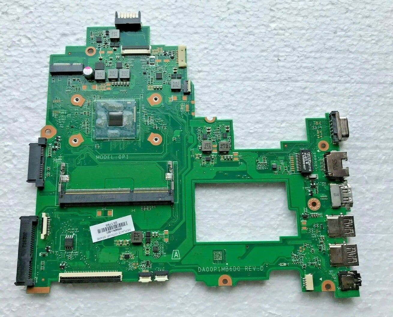 Motherboard HP DA00P1MB6D0 con Celeron N3060 – Laptop 14‑BS/240/246 G6 — imagen 1