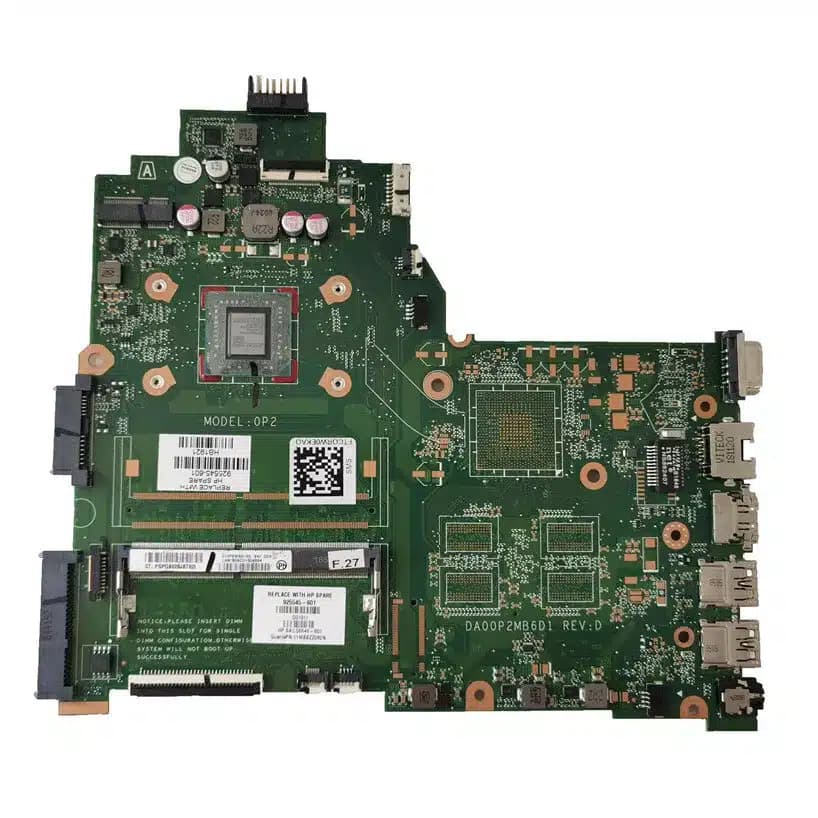 Motherboard HP DA00P2MB6D0 con AMD E2-9000e – Laptop 14-BW / 245 G6 — imagen 1