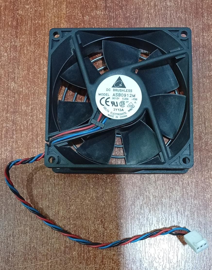 Delta Electronics ASB0912M | Ventilador Industrial 92mm 12V 0.20A | Usado — imagen 1