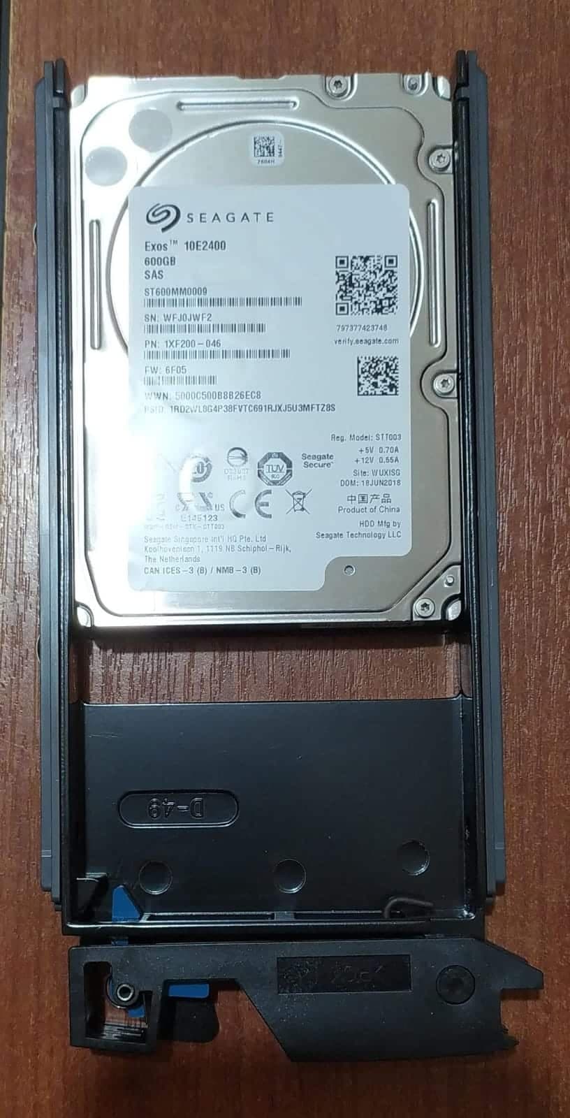 Disco Duro Seagate Exos 10E2400 ST600MM0009 600GB SAS 12Gb/s 10K RPM 2.5" — imagen 2