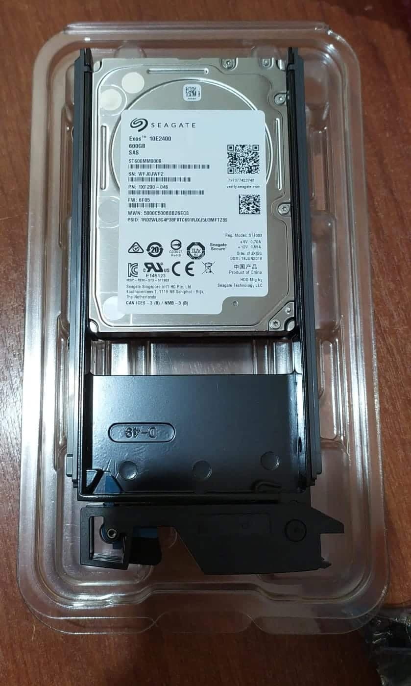 Disco Duro Seagate Exos 10E2400 ST600MM0009 600GB SAS 12Gb/s 10K RPM 2.5" — imagen 1