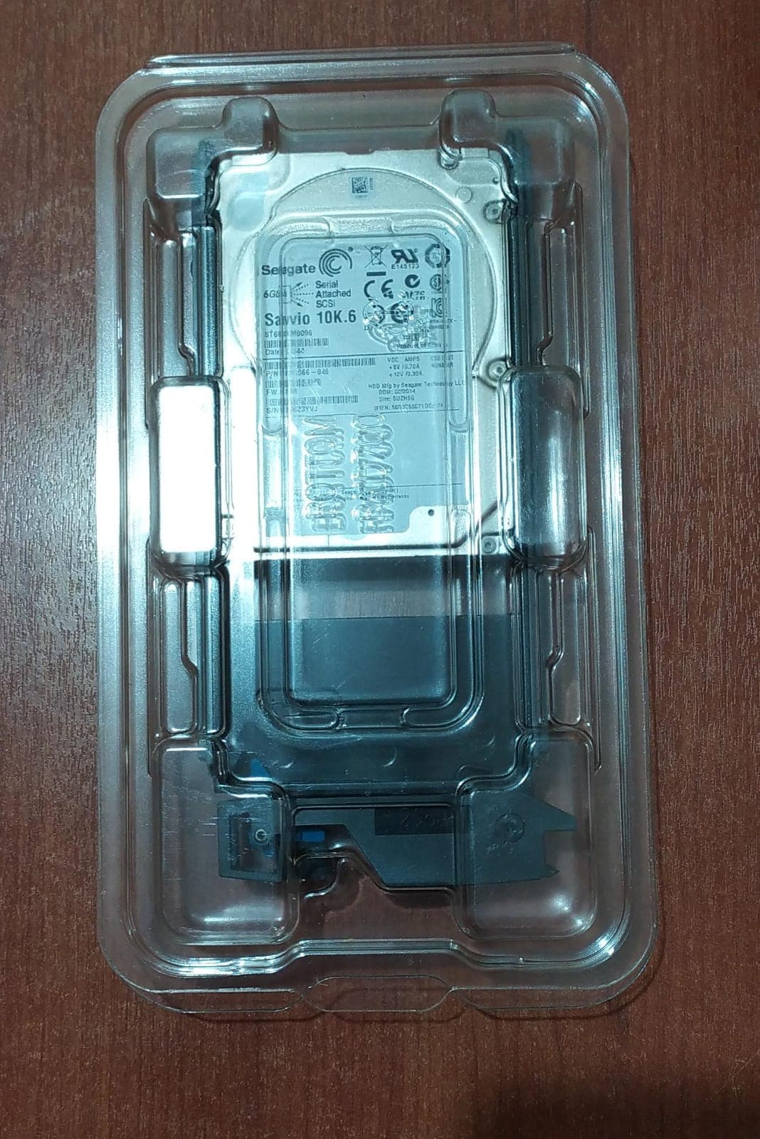 Disco Duro Seagate Savvio 10K.6 ST600MM0006 SAS 600 GB 10K RPM – Ideal para Servidores y Redes SAN — imagen 1
