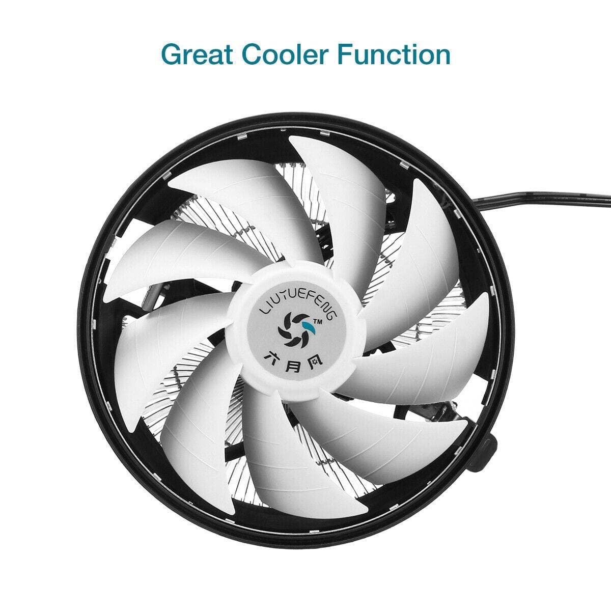 Disipador Cooler Ventilador Enfriador CPU LED RGB — imagen 9