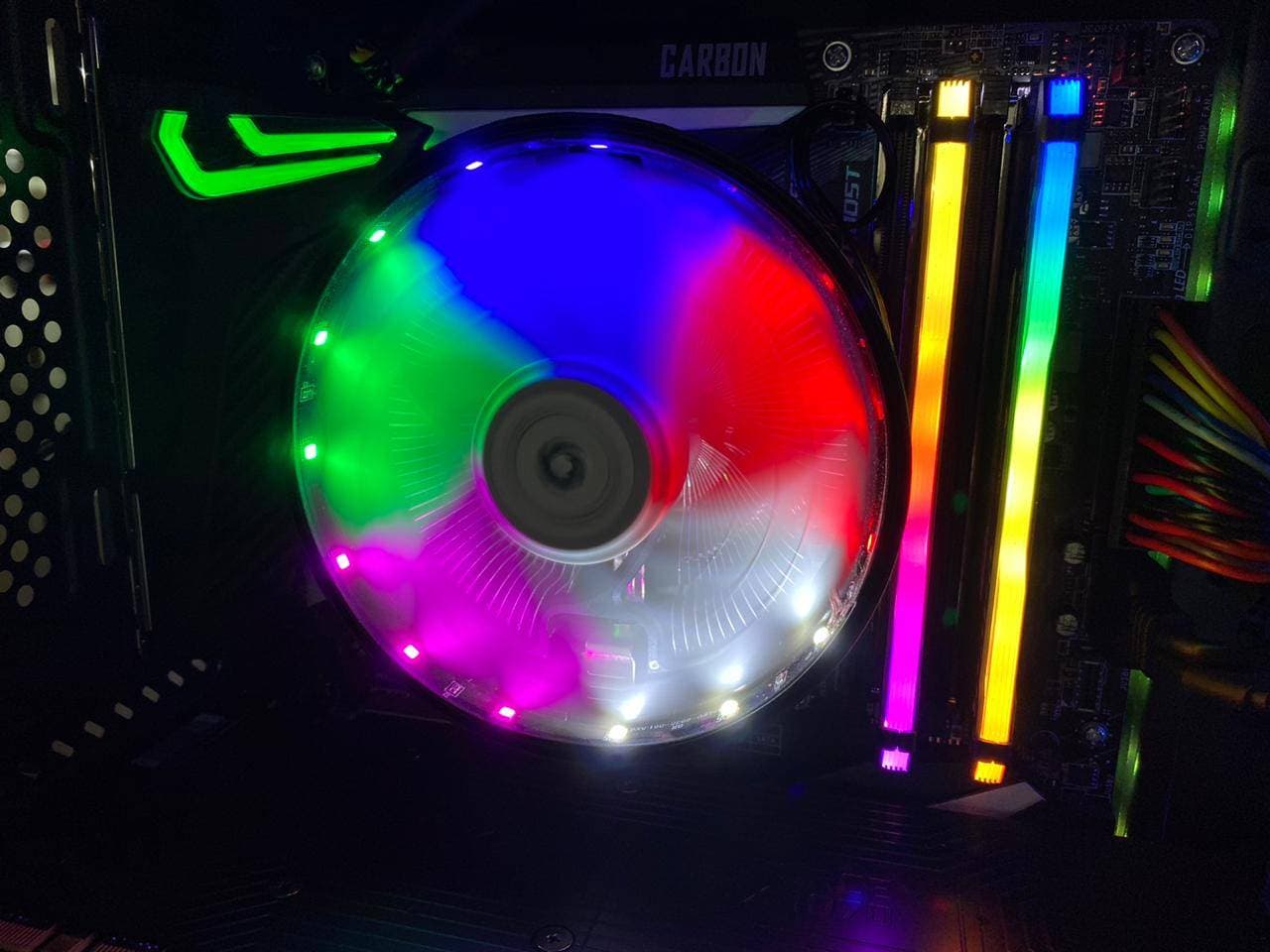 Disipador Cooler Ventilador Enfriador CPU LED RGB — imagen 11