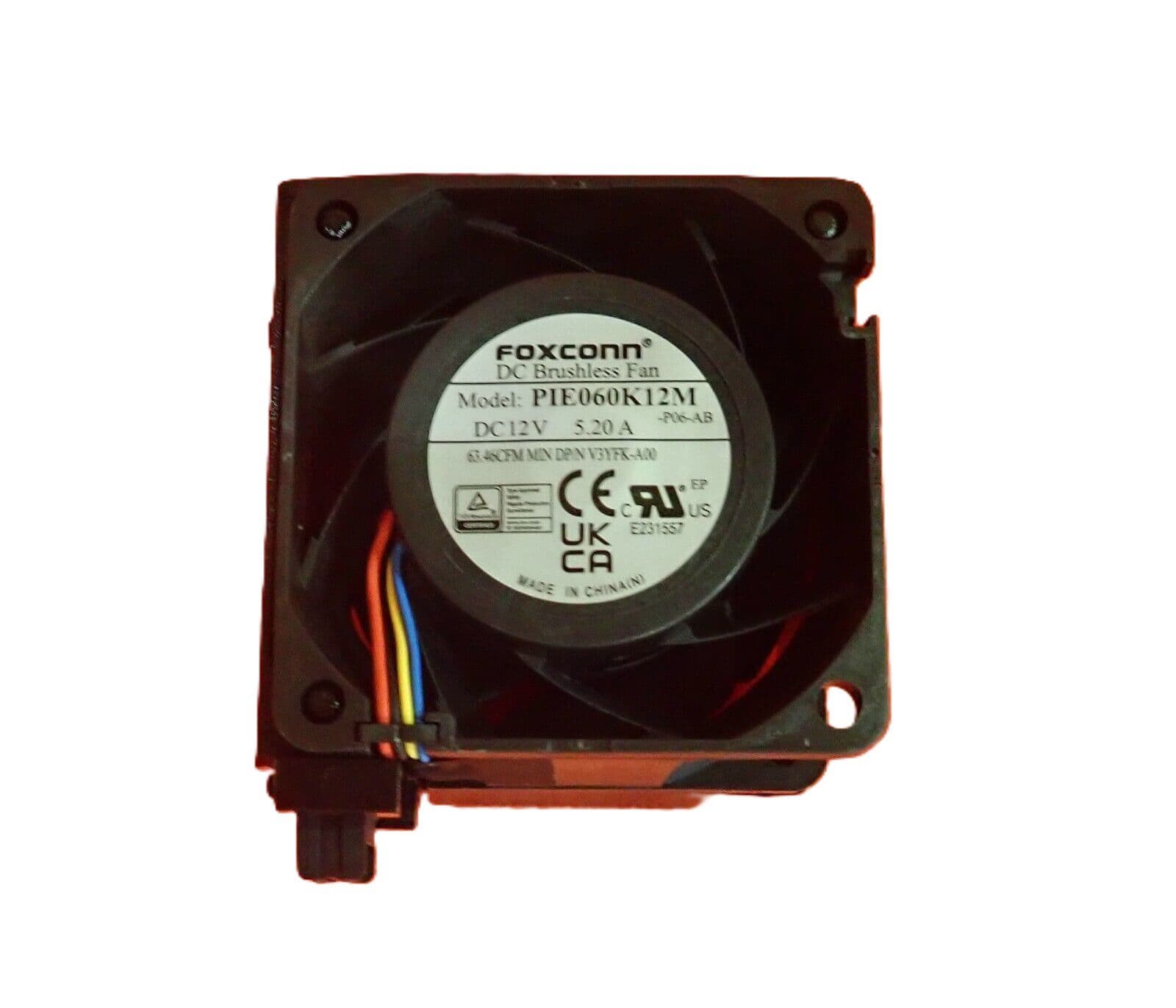 Disipador / Ventilador / FAN | PIE060K12M | 12V 5.20A | Dell PowerEdge - 5NHJV — imagen 3