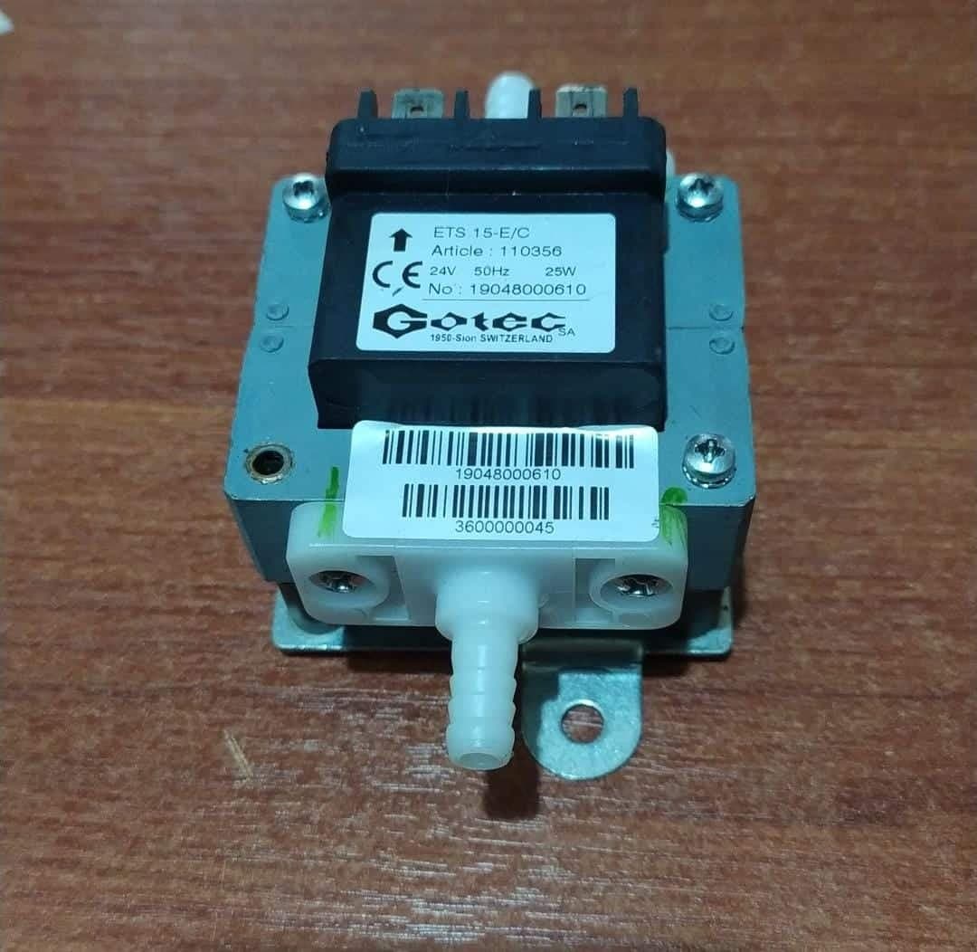 Electroválvula | Gotec | ETS 15-E/C | 24 V, 50 Hz, 25 W | No. Articulo 110356 | Identificación 19048000610 — imagen 1