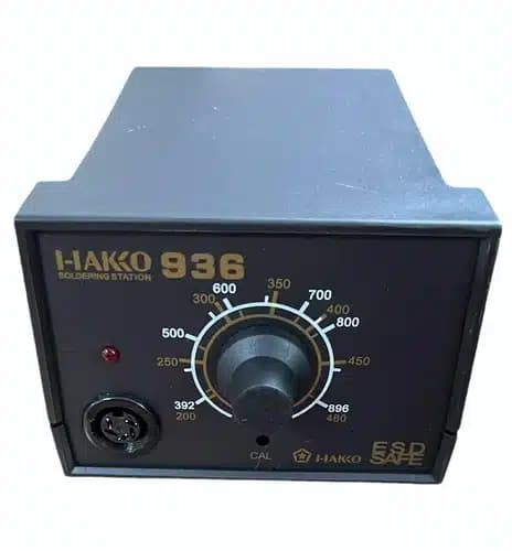 Estación de Soldadura HAKKO 936-60 ESD SAFE 24V Solo Unidad Funcional — imagen 1